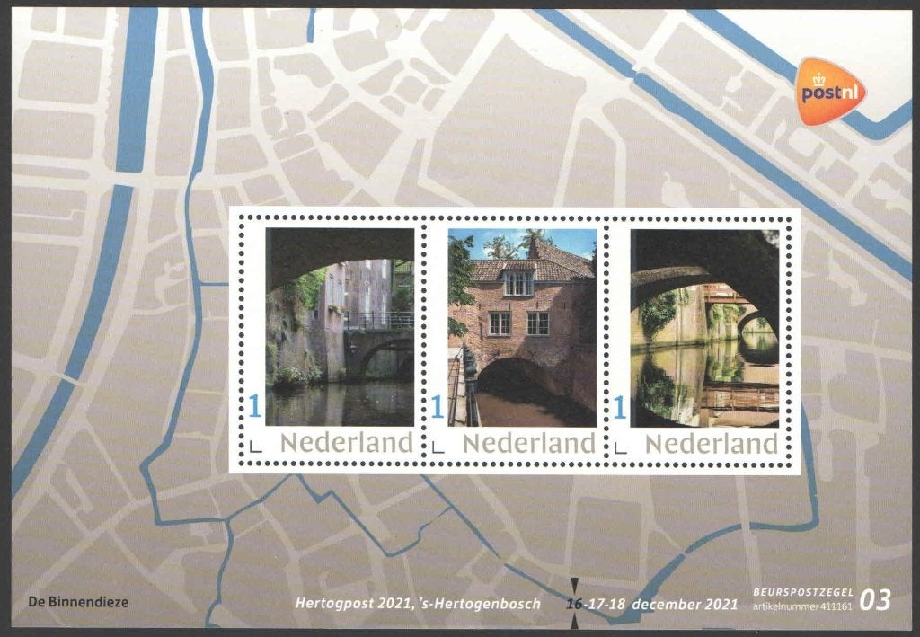 Postzegels Hertogpost 2021 (3), Postzegels en Munten, Ophalen of Verzenden, Na 1940, Postfris