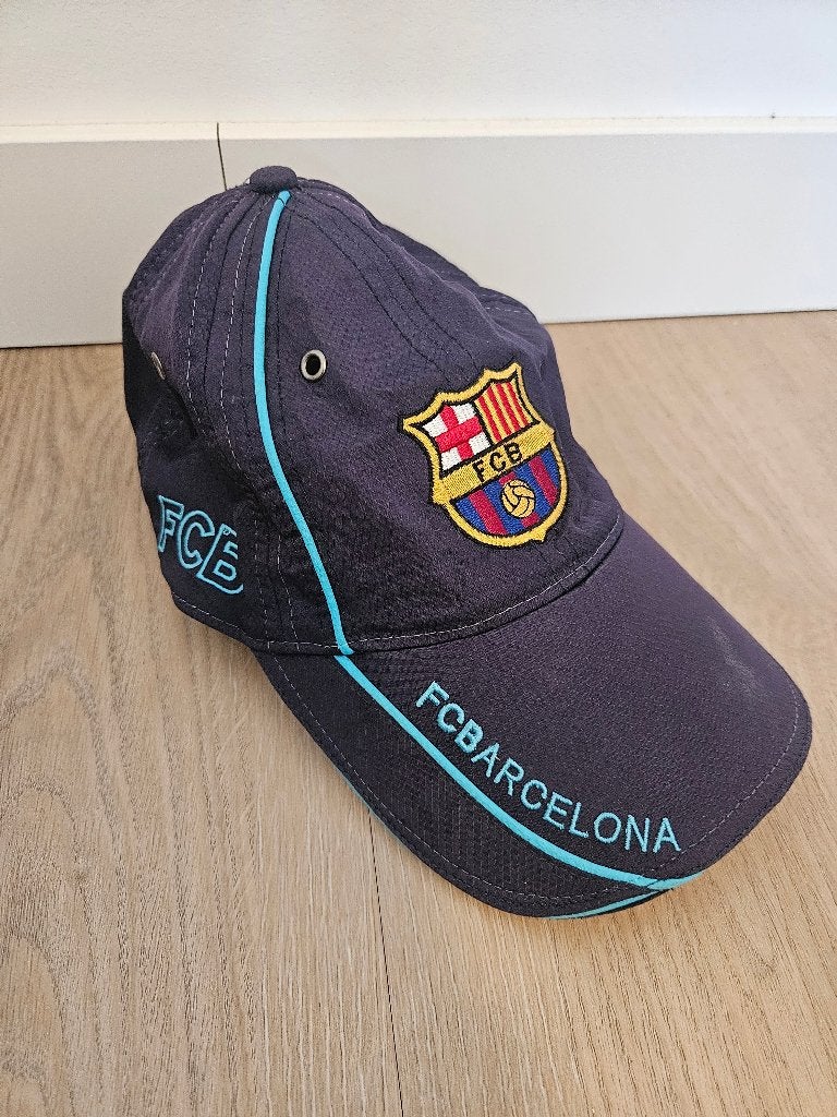 FC Barcelona pet, Ophalen of Verzenden, Gedragen, One size fits all, Pet