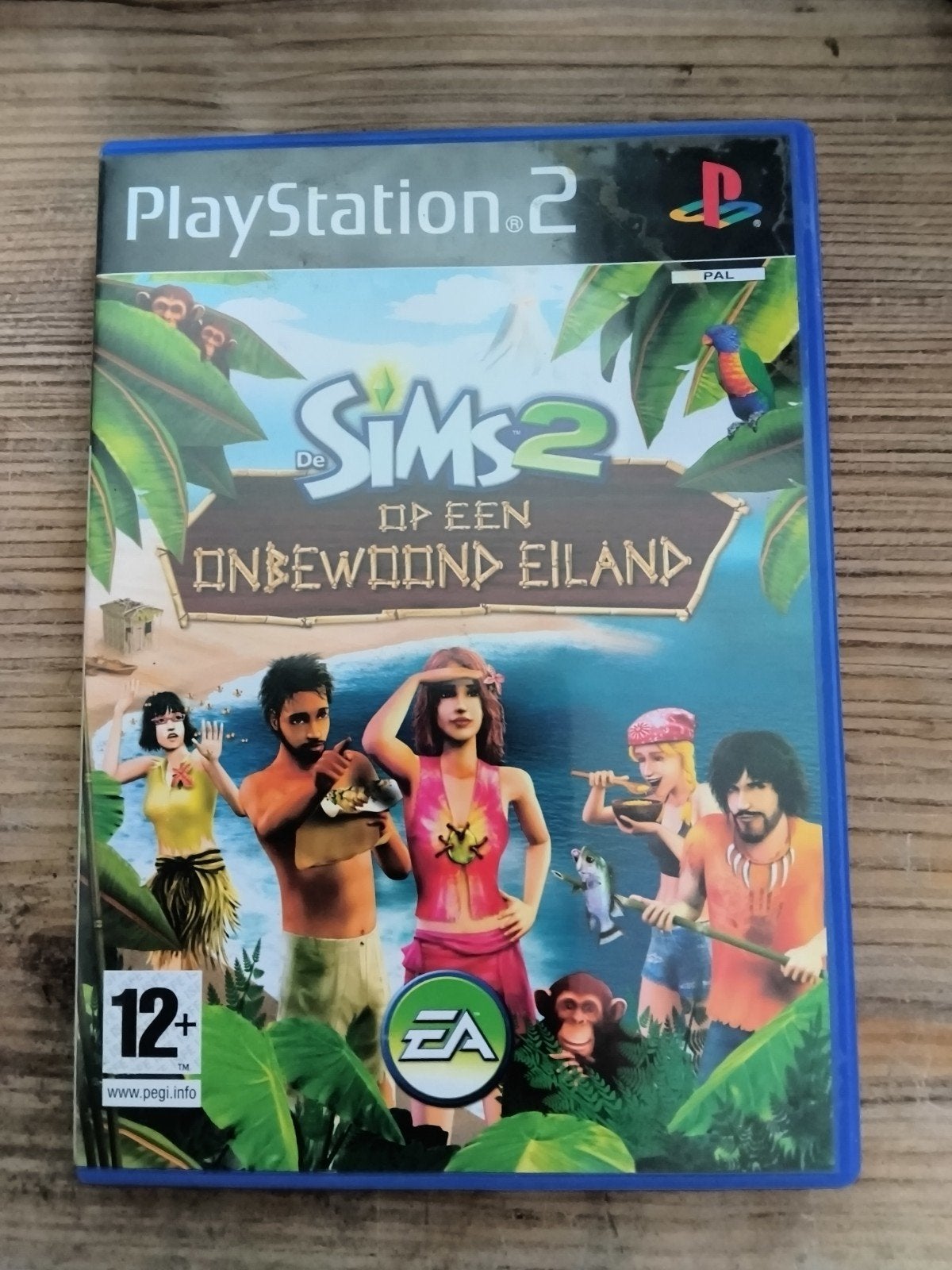 De Sims 2 Op Een Onbewoond Eiland - PlayStation 2, Gebruikt, 1 speler, Ophalen of Verzenden, Vanaf 12 jaar
