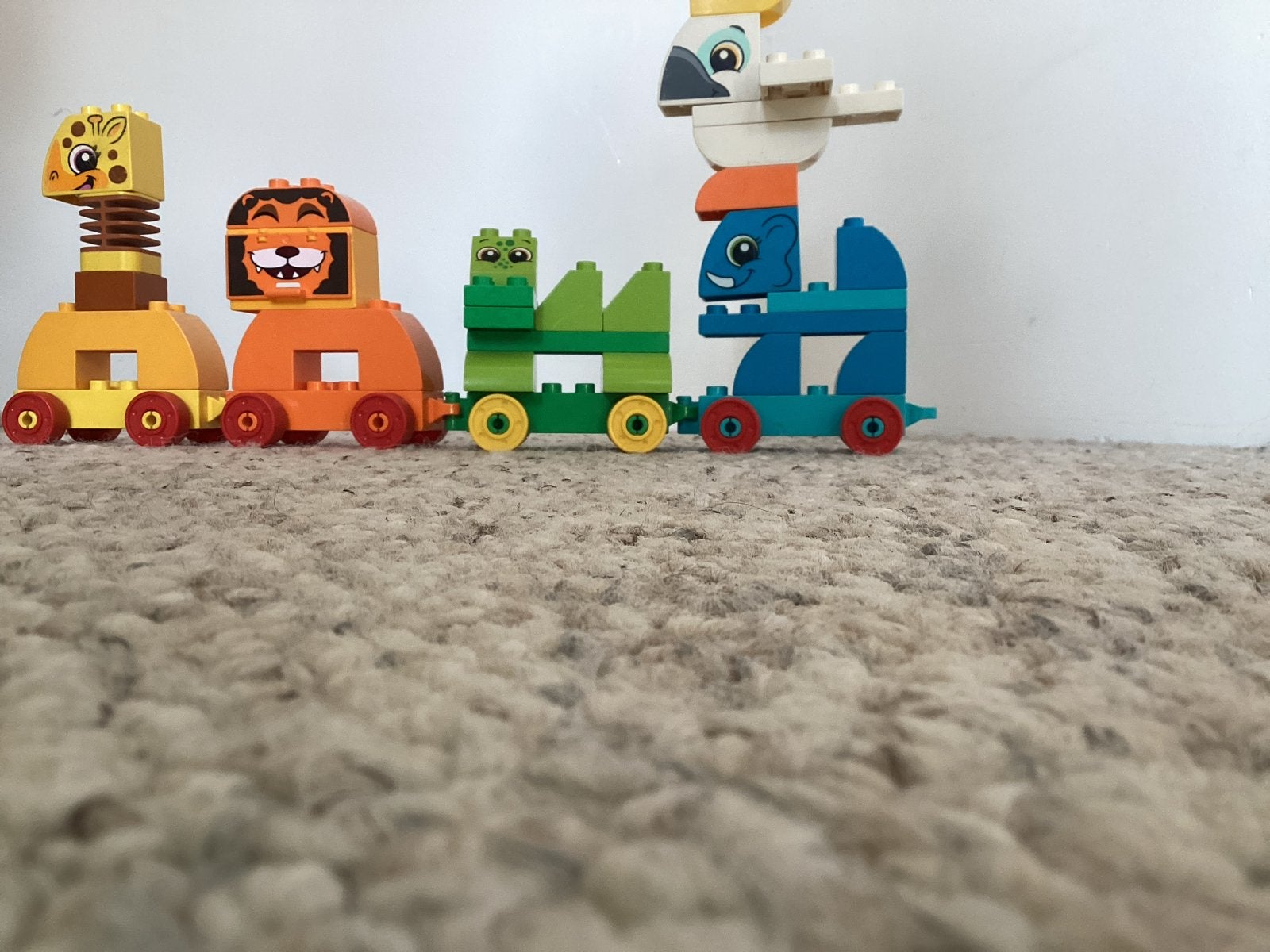 Duplo Trein met Dieren - 10863, Kinderen en Baby's, Speelgoed | Duplo en Lego, Gebruikt, Ophalen of Verzenden, Compleet, Duplo