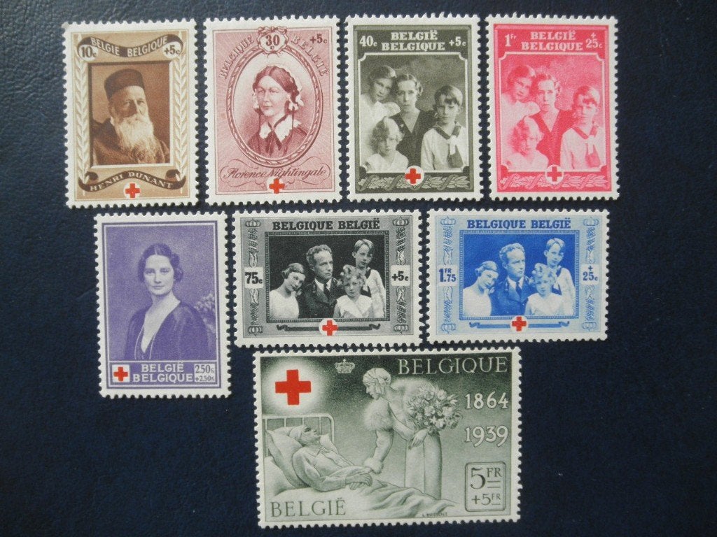 Postzegels België 1939 Rode Kruis - cw. 30,00 (*)., Postzegels en Munten, Ophalen of Verzenden, Rode kruis
