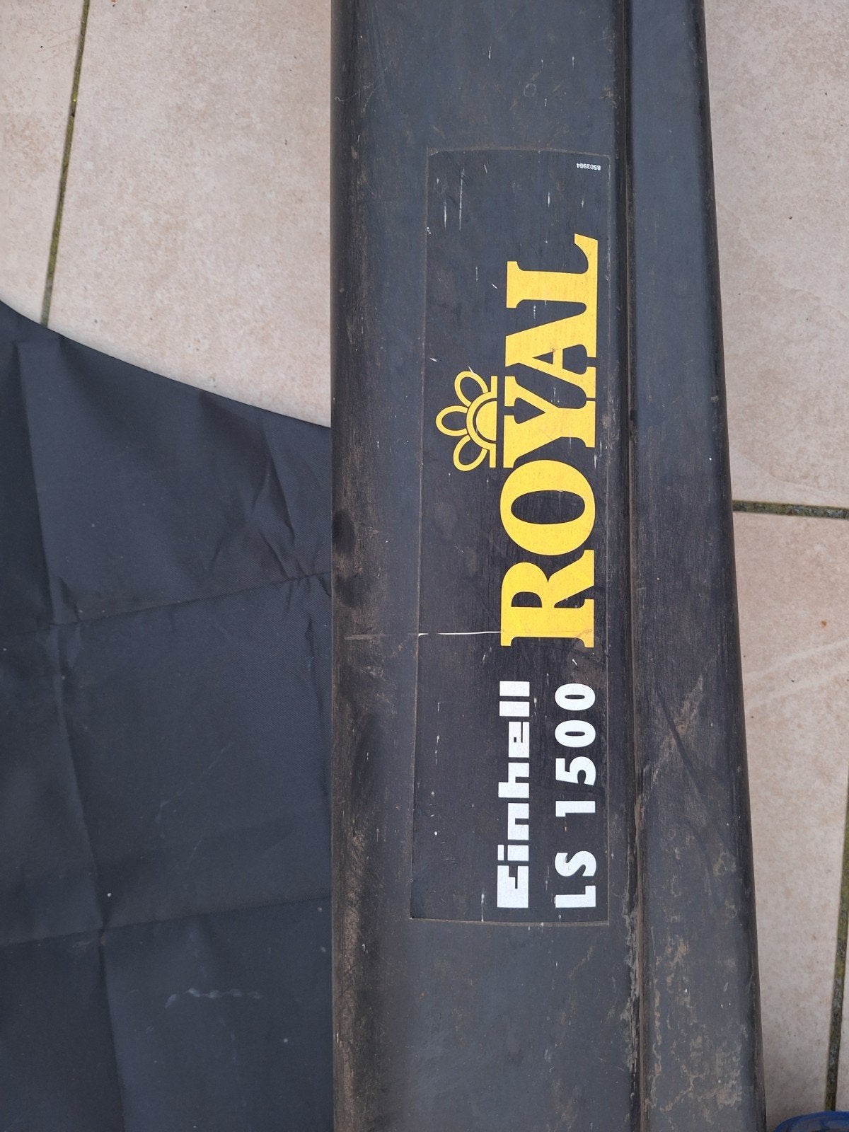 Einhell Royal LS 1500 Bladblazer/Bladzuiger, Tuin en Terras, Ophalen, Gebruikt, Met opvangzak, Handgedragen
