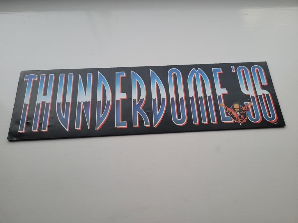 Thunderdome 1996 flyer ( hardcore gabber ), Verzamelen, Overige Verzamelen, Ophalen of Verzenden