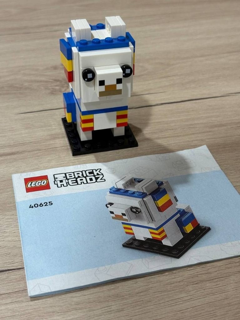 Lego 40625 BrickHeadz Minecraft Llama, Minecraft, Lego, Inclusief instructies, Ophalen of Verzenden