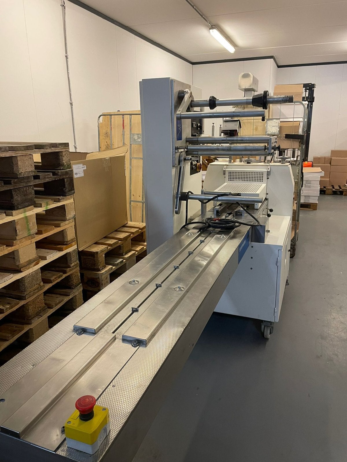 Flowpacker Tevopharm P7, Ophalen