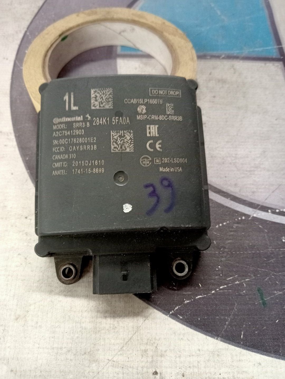 Nissan Micra (K14) dodehoek sensor 284k15fa0a, Gebruikt, -, -, Ophalen of Verzenden