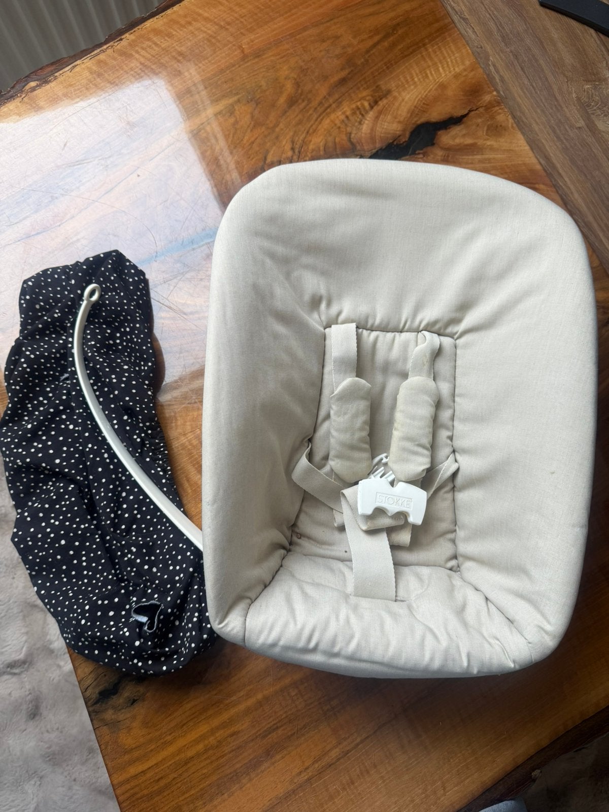 Trip trap Newborn set met extra hoes, Ophalen, Gebruikt, Meegroeistoel
