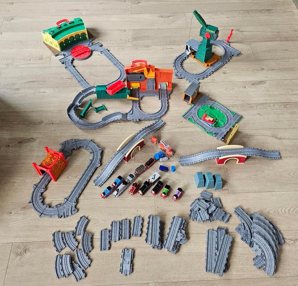 Grote Thomas de Trein Speelset met Veel Treinen en Rails, Ophalen of Verzenden, Gebruikt