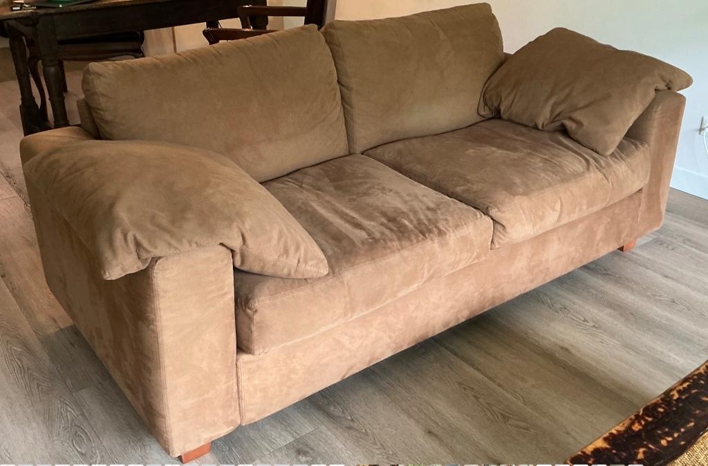 Zitbank, Huis en Inrichting, Ophalen, Overige materialen, Gebruikt, 150 tot 200 cm