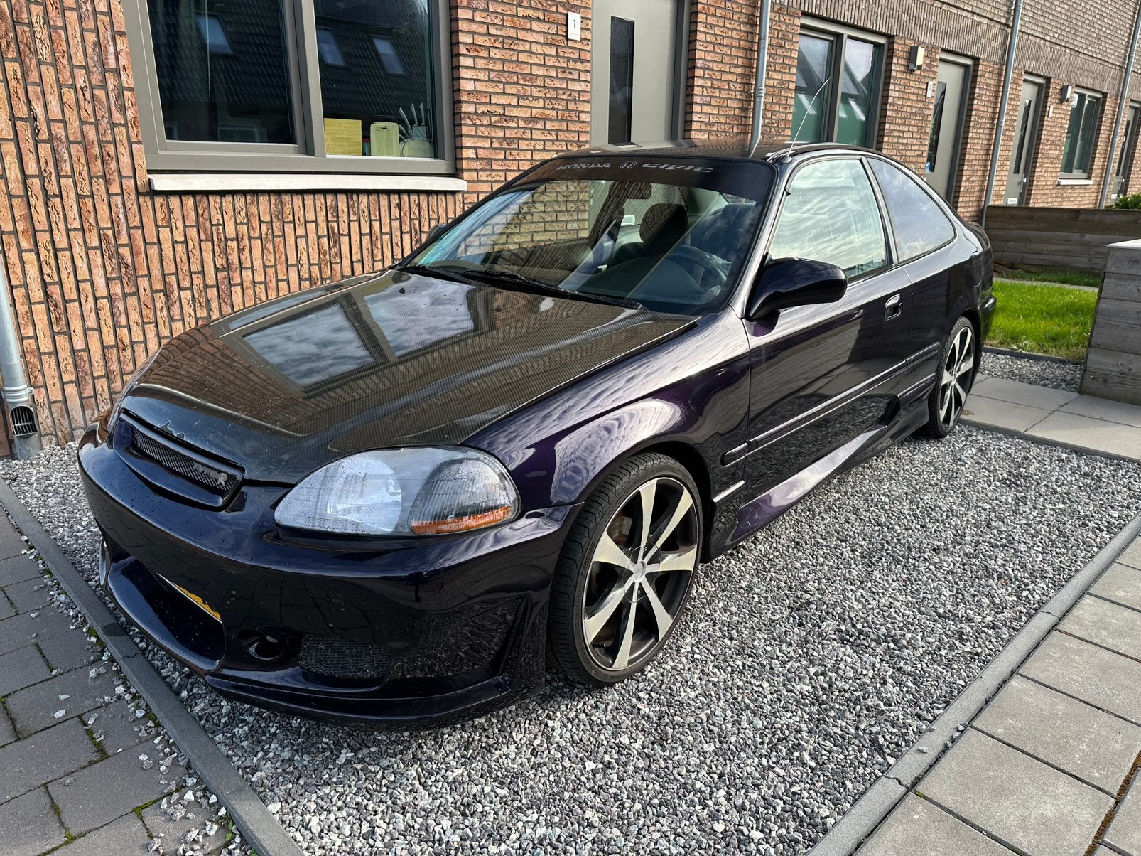 Honda Civic coupe ej6 HX liefhebbers auto, Auto's, 15 km/l, 31 €/maand, Zwart, Particulier