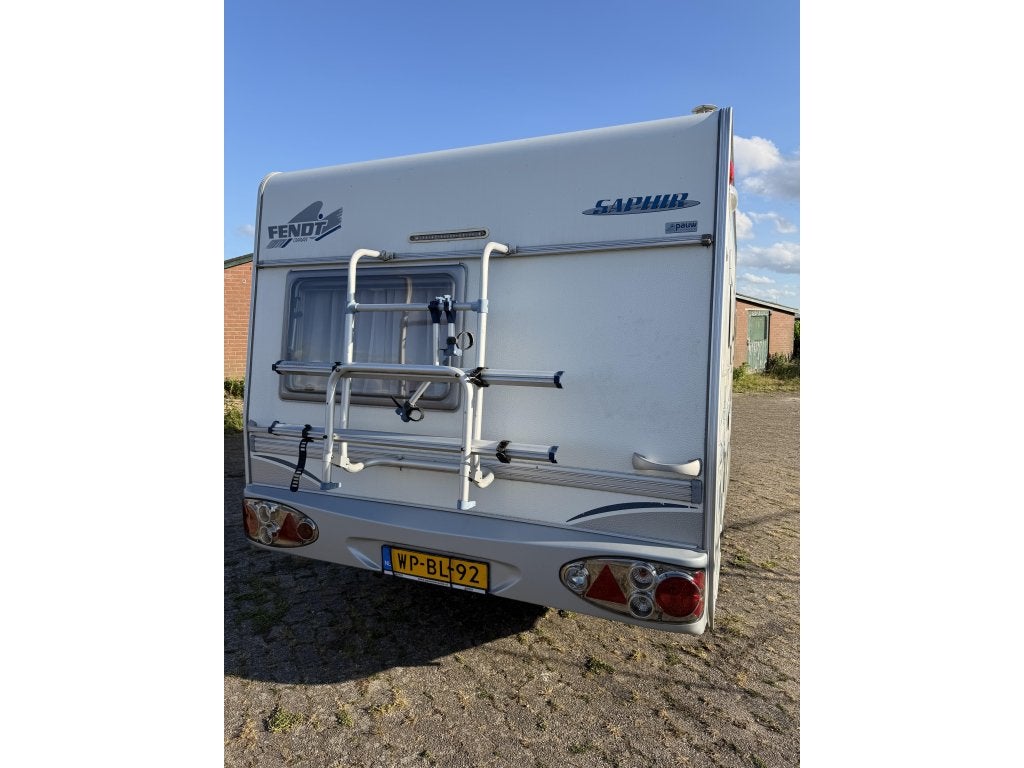 Fendt saphir 450 QB, Caravans en Kamperen, Caravans, Bedrijf, Fendt, Schokbreker, 1000 - 1250 kg