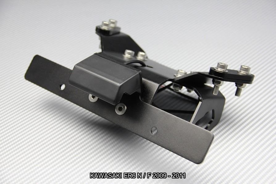 Korte Kentekenplaathouder KAWASAKI ER6 N / F 2009 - 2011, Verzenden, Nieuw