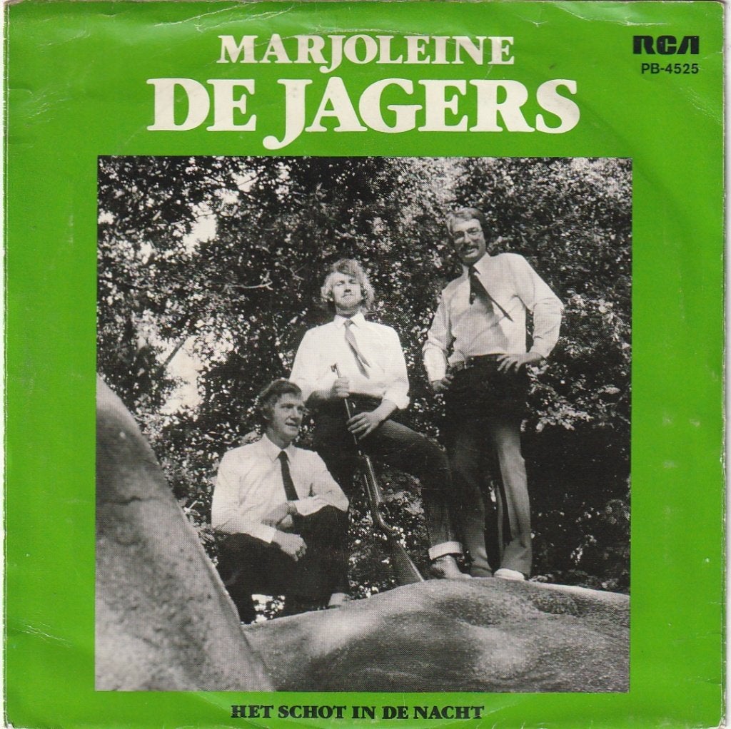 De Jagers - Marjoleine - Schot in de nacht - Nr  70, Ophalen, Gebruikt, 7 inch, Levenslied of Smartlap