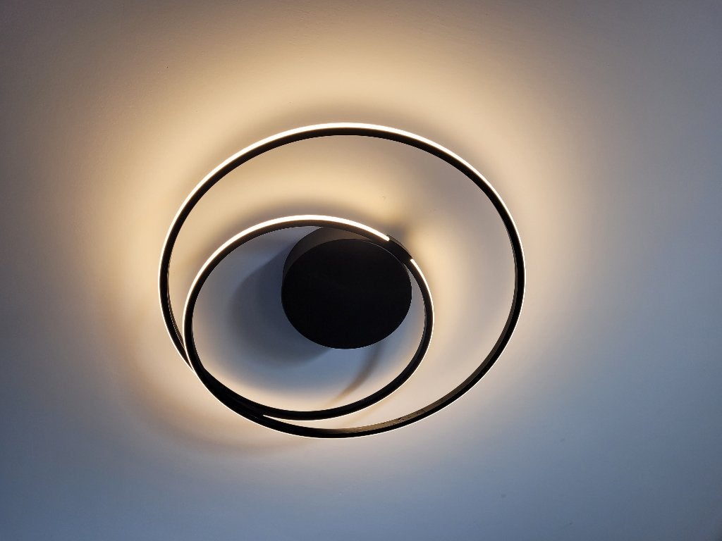 Design Plofondlamp, ongebruikt, Ophalen, Nieuw, Kunststof, Design, indirect licht