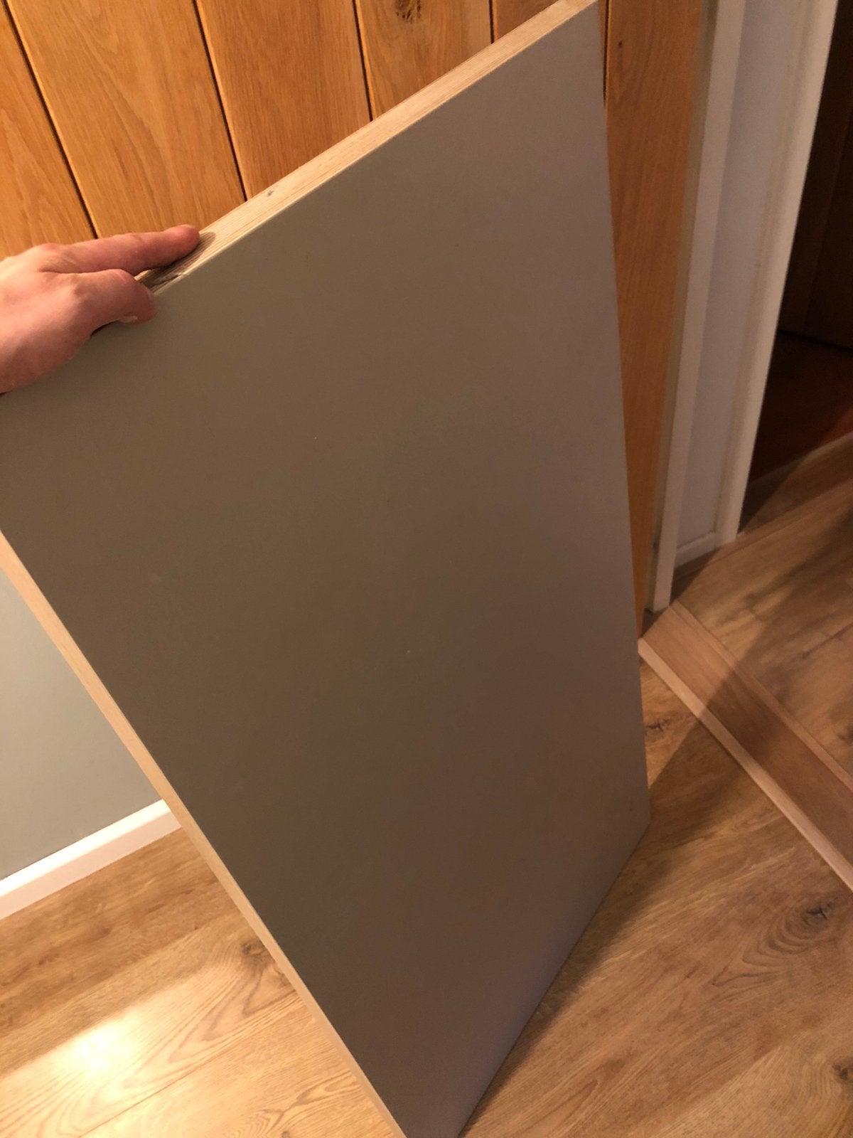 Ikea tafelblad, zacht taupe, Ophalen, Gebruikt