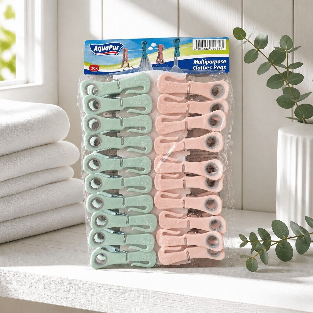 Nieuwe wasknijpers - 20 stuks - AquaPur, Witgoed en Apparatuur, Ophalen of Verzenden, Nieuw
