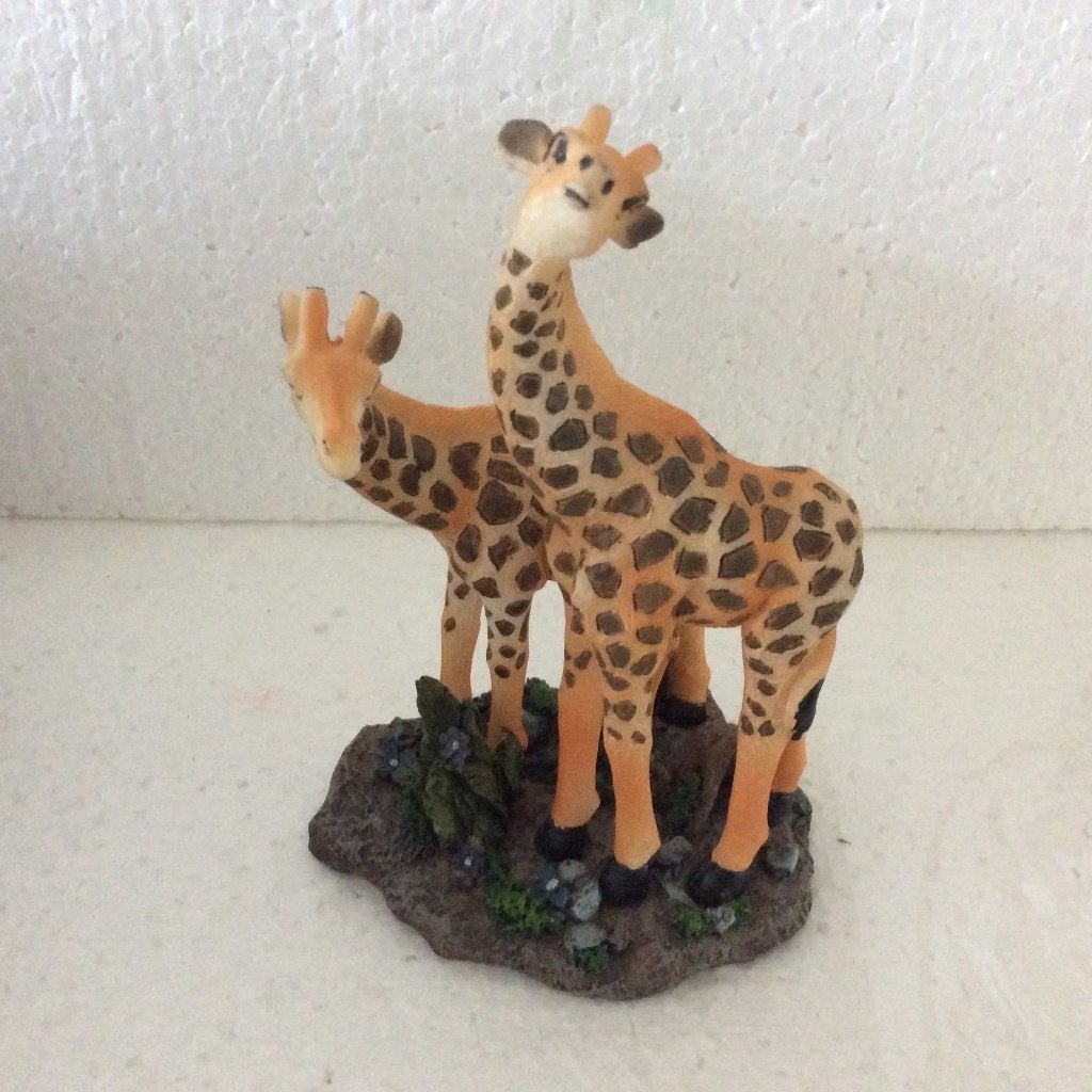 beeldje - giraffen beeldje, Ophalen of Verzenden, Zo goed als nieuw, Dier
