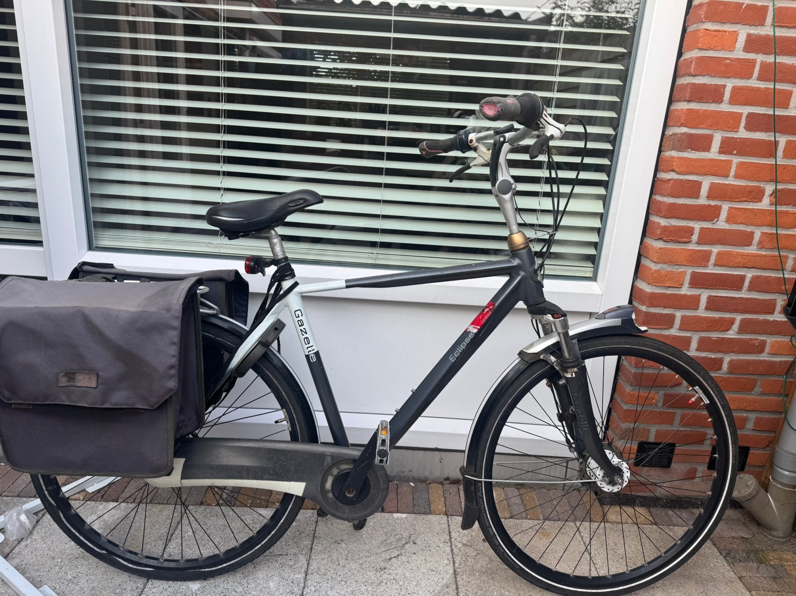 Gazelle Eclipse stationsfiets 28 inch herenfiets 8V, Ophalen, Gebruikt, Versnellingen, Gazelle