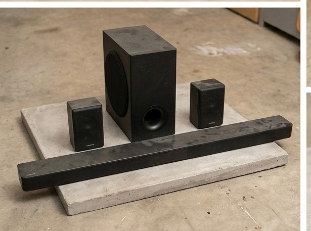 100€ vandaag nog ophalen 💯Samsung HW-Q soundbar set –], Overige merken, Gebruikt, 70 watt of meer, Ophalen of Verzenden