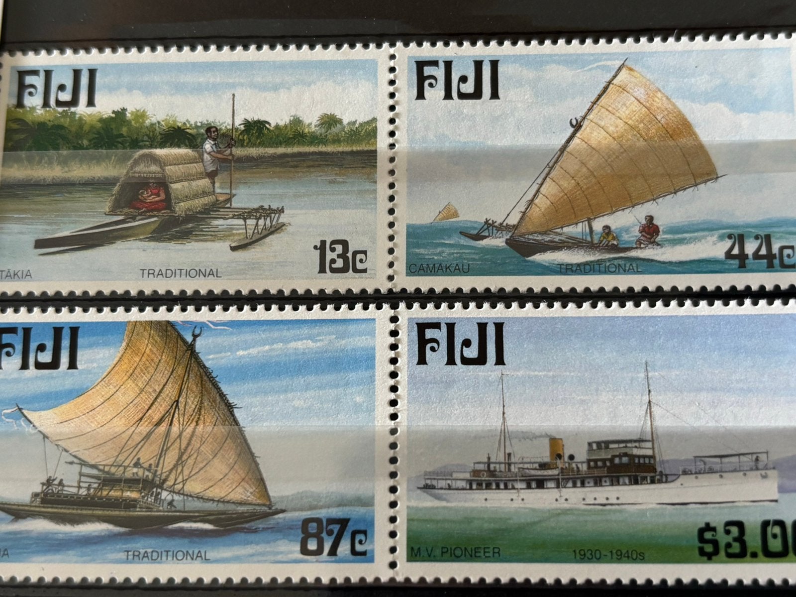 Schepen, Fiji 1998, Ophalen of Verzenden, Postfris, Overige thema's