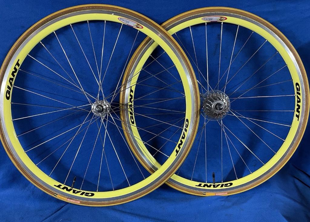 Campagnolo 8 Sp Giant Fir 700c 622 28” Racefiets Wielen Set, Fietsen en Brommers, Fietsonderdelen, Verzenden, Zo goed als nieuw