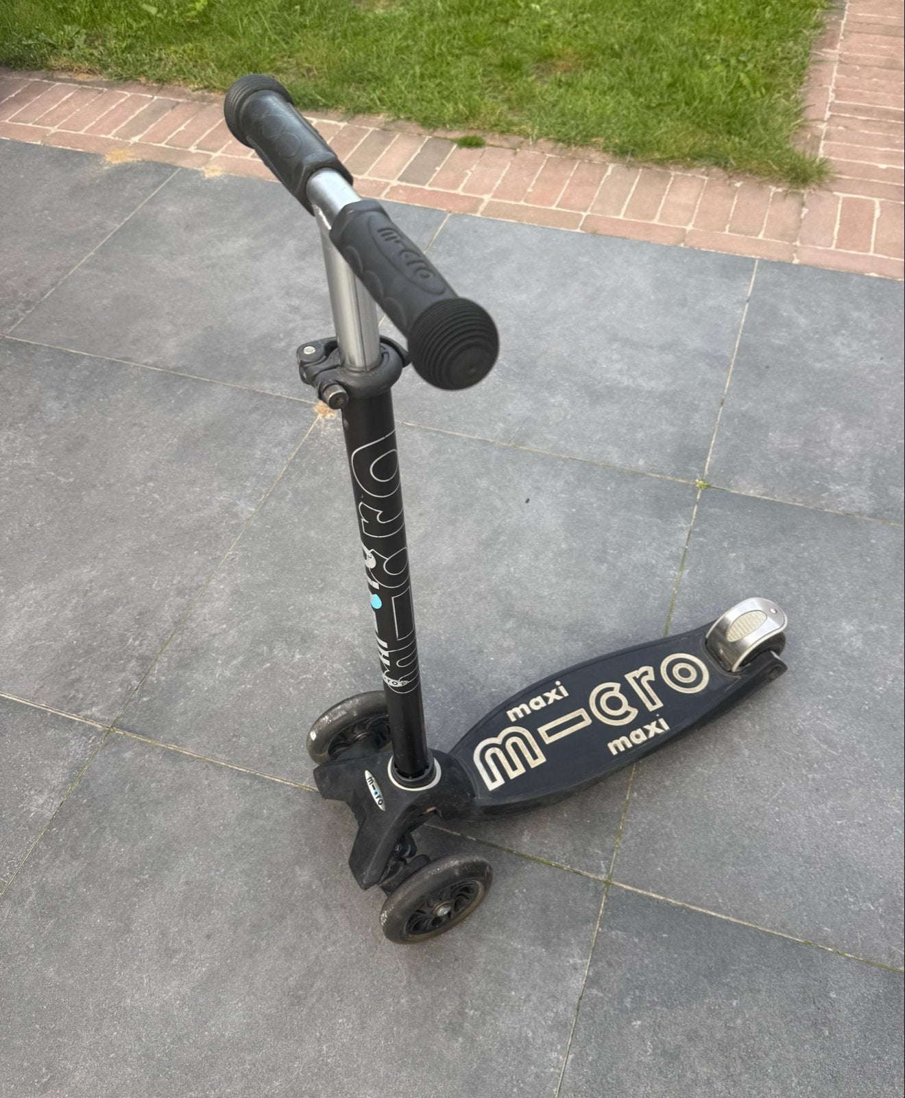 Micro Maxi step - Zwart, Fietsen en Brommers, Ophalen, Gebruikt, Gewone step