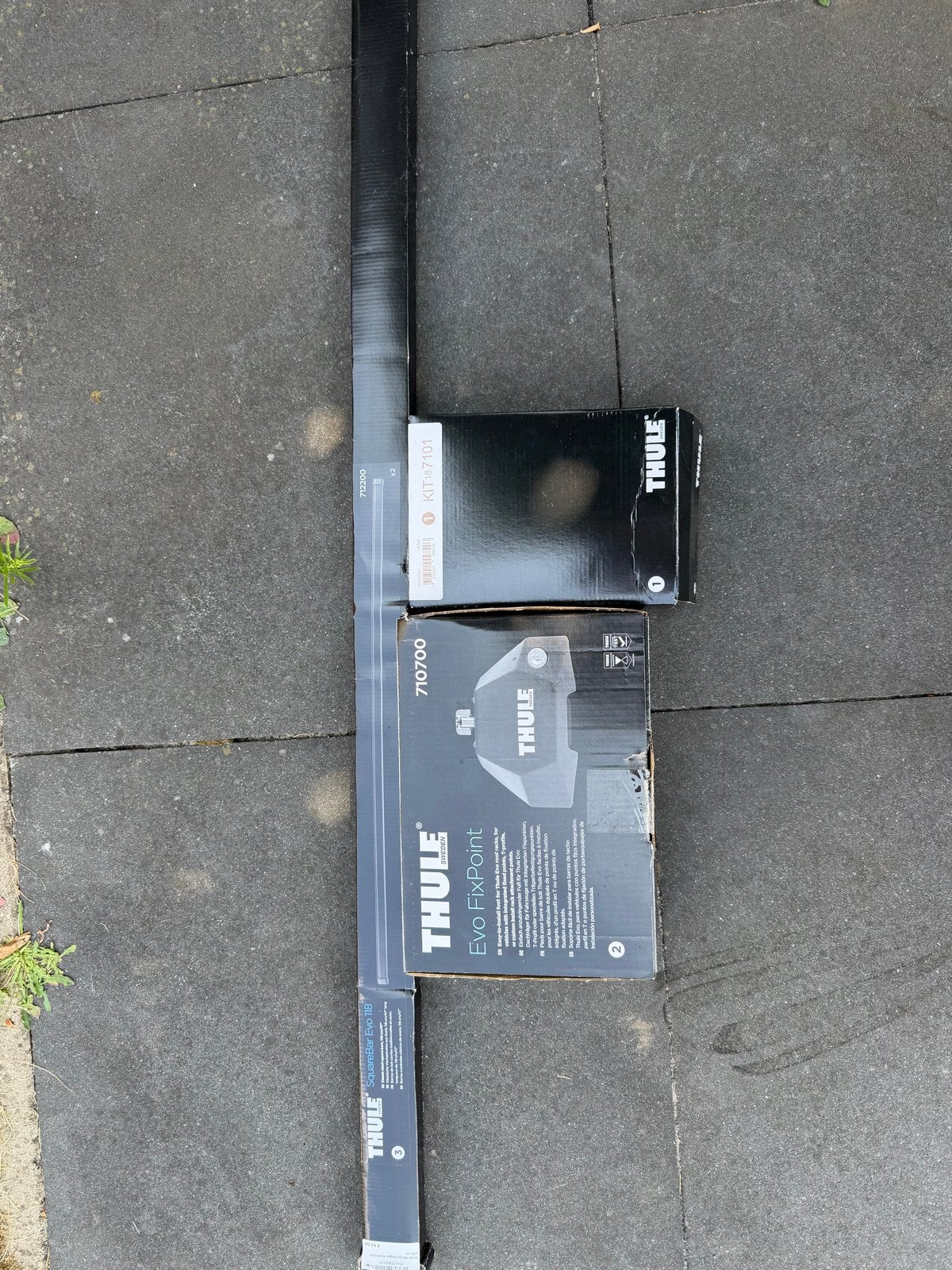Thule Evo FixPoint dakdragerset Toyota Corolla Cross, Ophalen, Gebruikt
