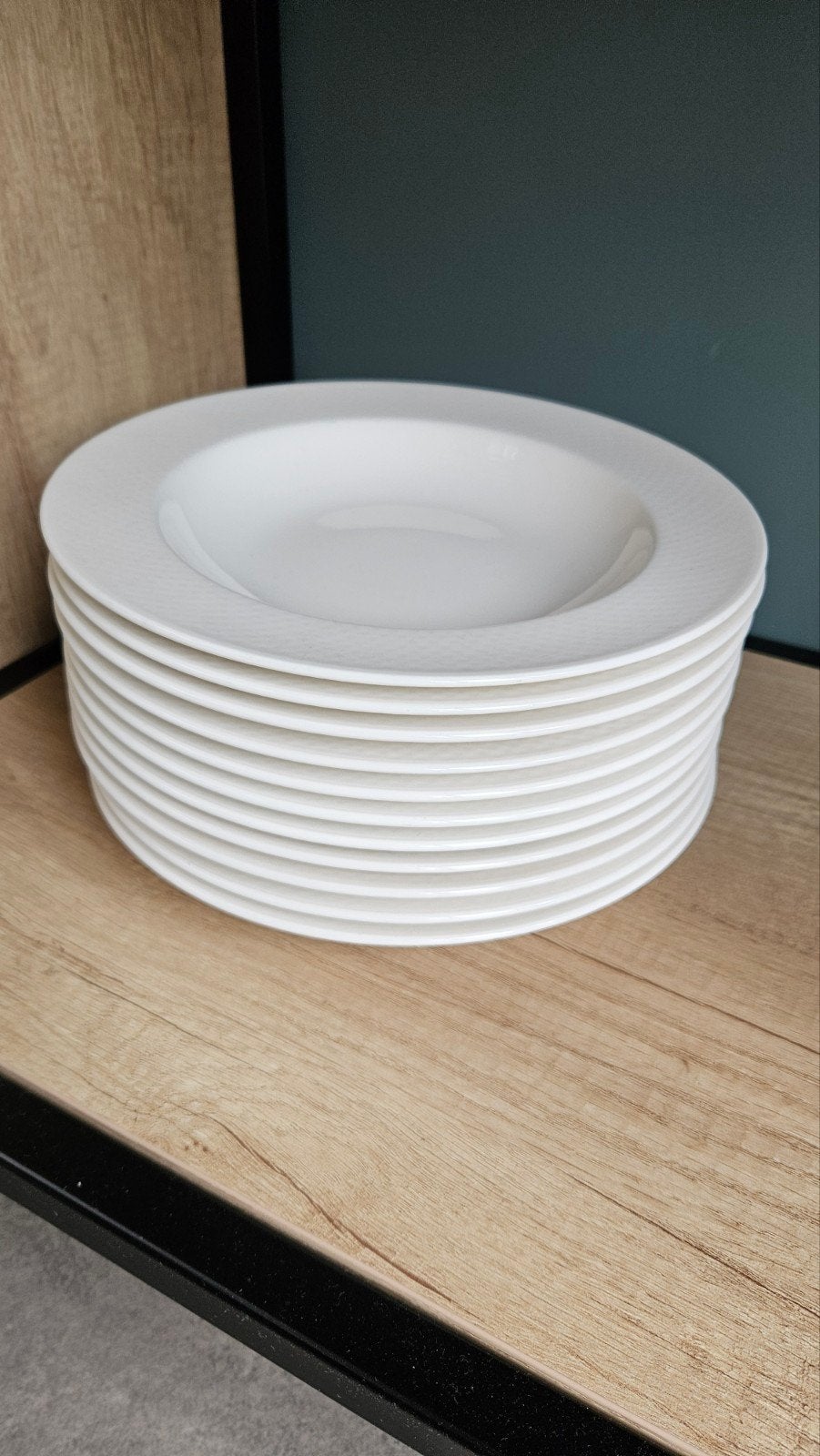 11 diepe borden Villeroy & Boch Tipo - Zo goed als nieuw, Ophalen
