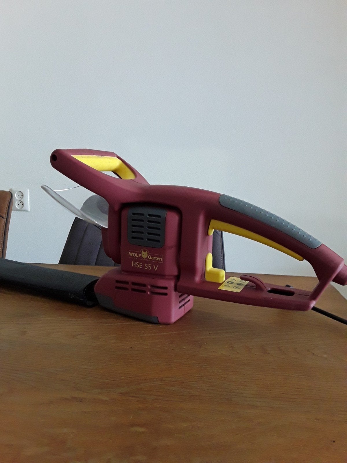 Wolf Garten HSE 55 V Heggenschaar - Kantelbaar Handvat., Ophalen of Verzenden, Gebruikt, Elektrisch