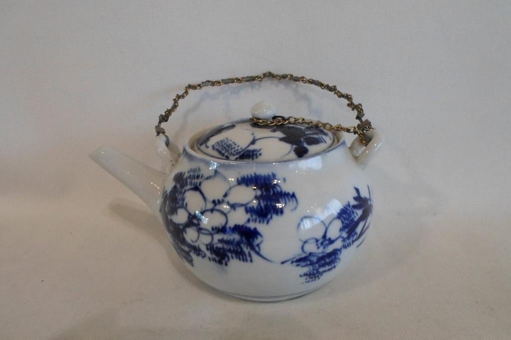 Chinees Trekpotje Blauw Wit, Antiek en Kunst, Kunst | Niet-Westerse kunst, Ophalen of Verzenden