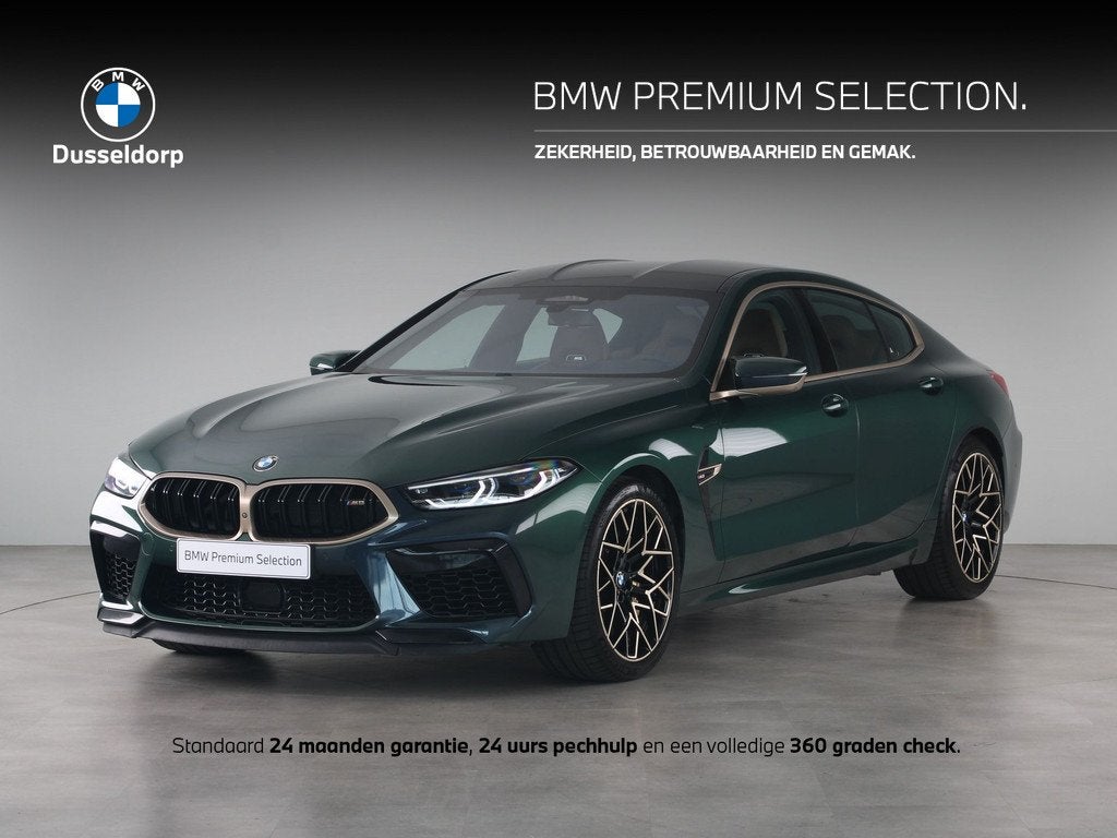 BMW 8 Serie Gran Coupé M8 Competition (bj 2021, automaat), Auto's, BMW, Bedrijf, Te koop, 8-Serie Gran Coupé, 4x4, ABS, Achteruitrijcamera
