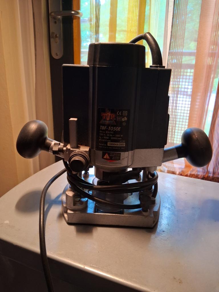 Topcraft freesmachine., Ophalen of Verzenden, Elektrisch, Bovenfrees