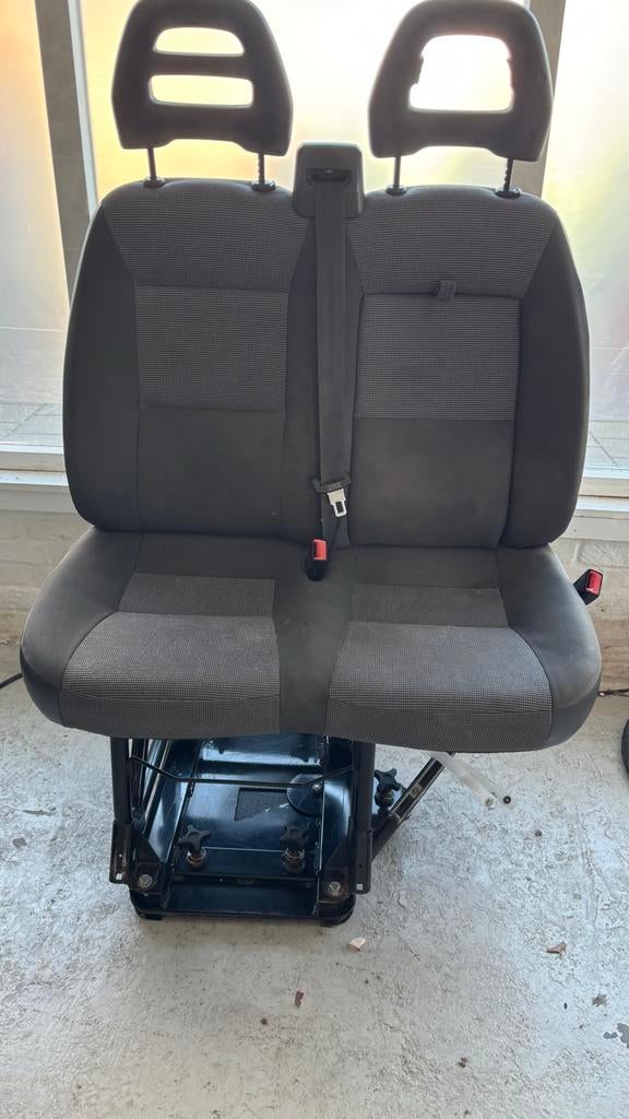 Passagiersbank met draaiplateau voor Ducato/Boxer/Jumper, Auto-onderdelen, Interieur en Bekleding, Ophalen of Verzenden, Gebruikt