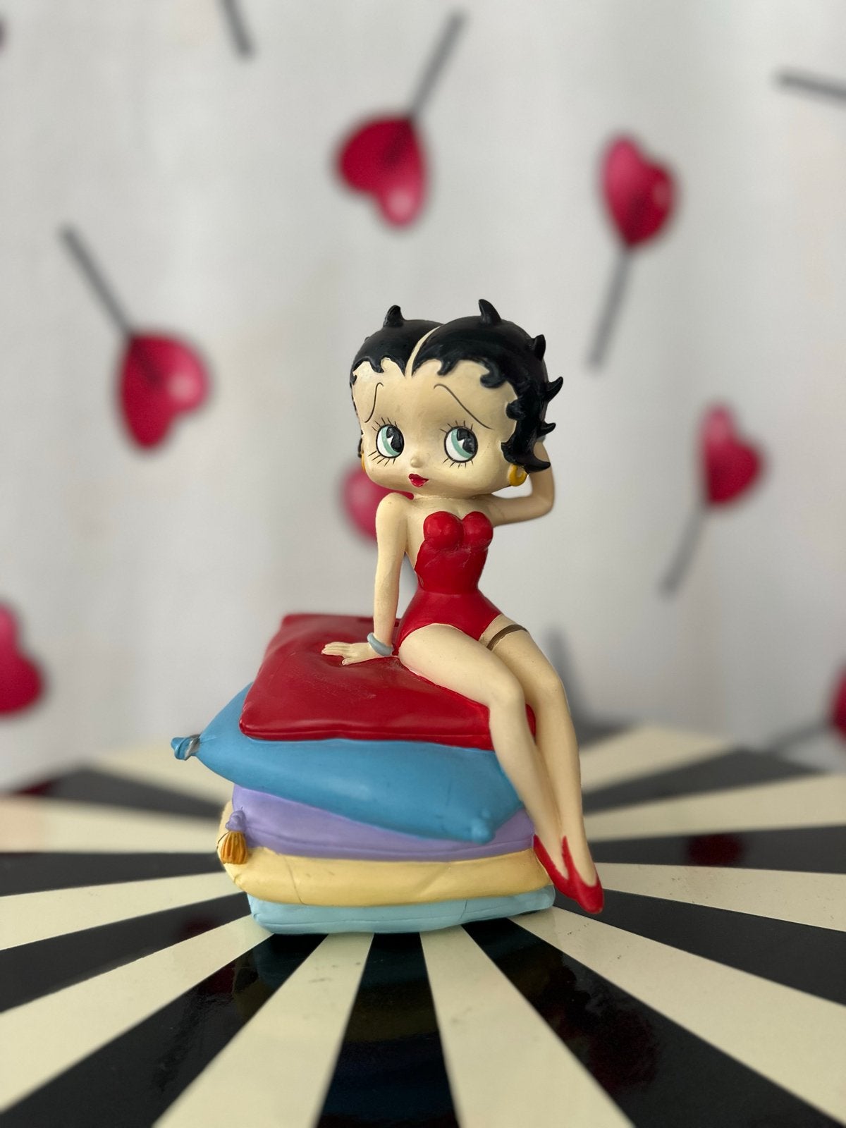 BETTY BOOP - Beeldje | Spaarpot | Decoratie | Retro | 2000, Ophalen of Verzenden, Gebruikt