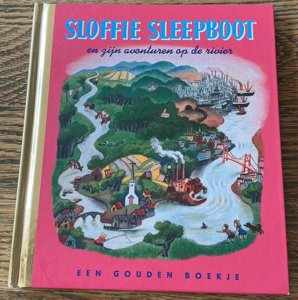Een gouden boekje Compleet Sloffie Sleepboot Speciale uitg., Ophalen of Verzenden, Zo goed als nieuw