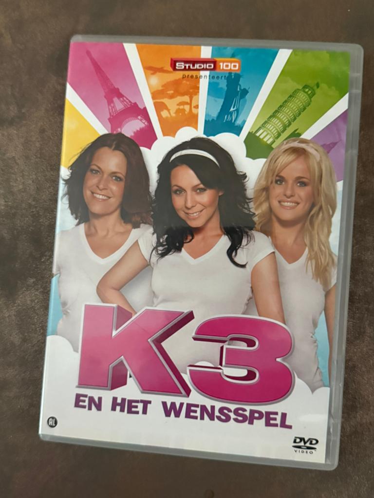 K3 en het Wensspel DVD - Studio 100, Cd's en Dvd's, Gebruikt, Alle leeftijden, Overige genres, Ophalen of Verzenden