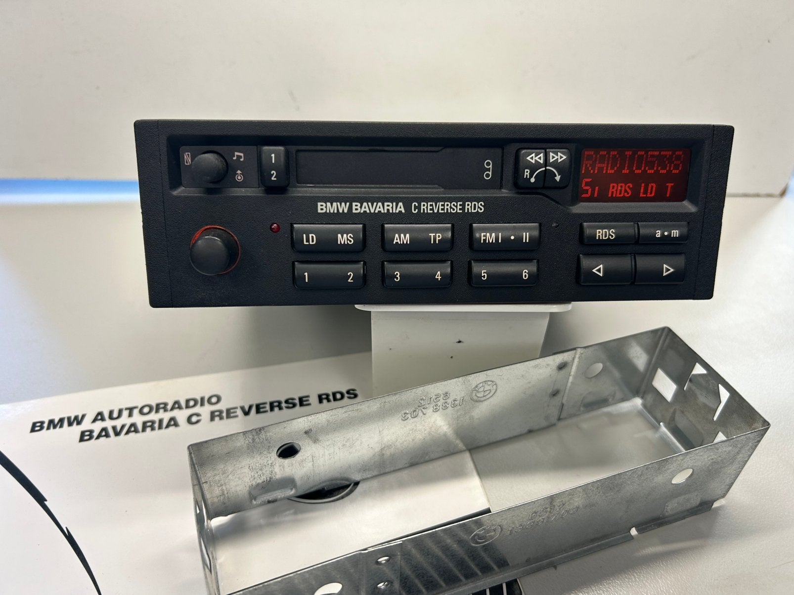 BMW Bavaria C Reverse RDS.  E30 E28 E34 E36 E32 Z1 Z3 Z4, Ophalen of Verzenden, Gebruikt