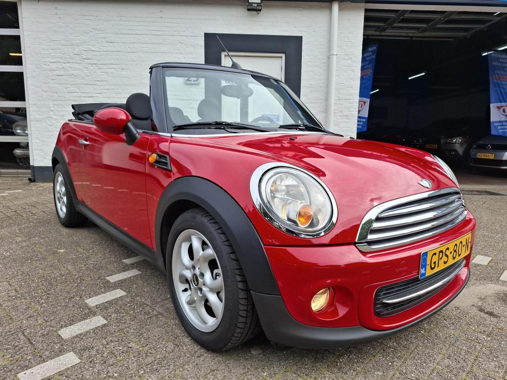 Mini Mini Cabrio 1.6 Cooper /Nieuwe apk/CC/Lm velgen, Auto's, Stof, Gebruikt, 4 cilinders, Cabriolet