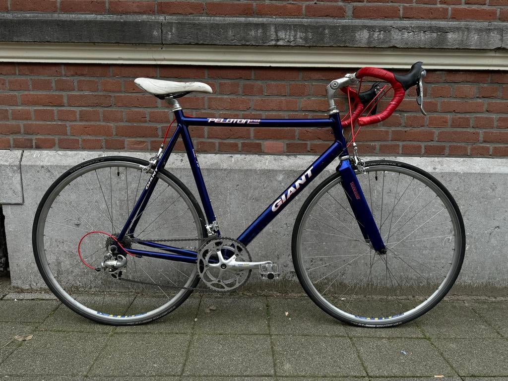 Giant Peloton 8400 Racefiets - Maat 60 - Gerestaureerd, Fietsen en Brommers, Fietsen | Racefietsen, Ophalen, 28 inch, 10 tot 15 versnellingen