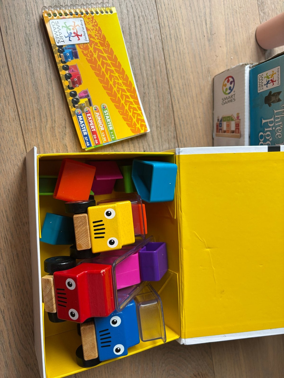 Smart Games Trucky 3 - Puzzelspel 3+ (zonder doos), Ophalen of Verzenden, Gebruikt, Puzzelen