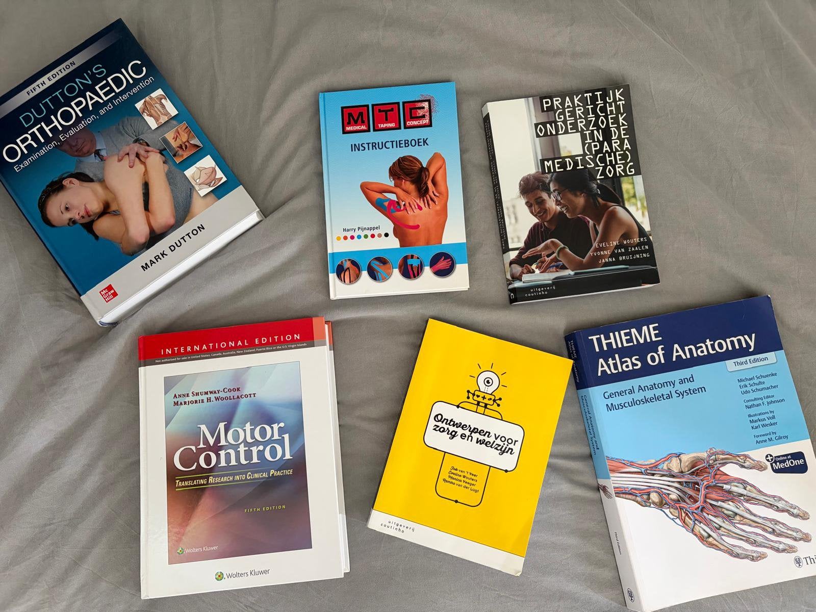 Complete studieboekenbundel HBO fysiotherapie -6 boeken, Boeken, Ophalen of Verzenden, Beta, Zo goed als nieuw, HBO