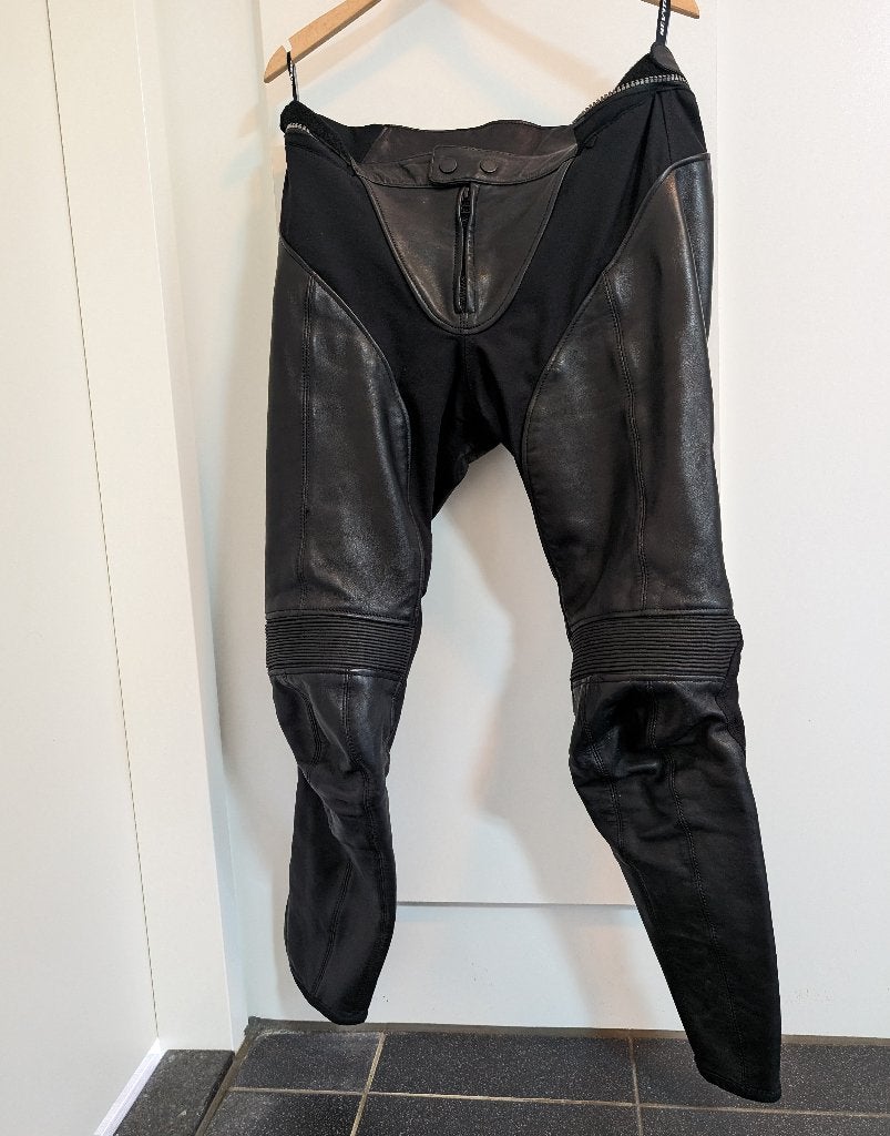 REV'IT! Leren Motorbroek, dames, maat 40 long, REV'IT!, Broek | leer, Ophalen of Verzenden, Dames