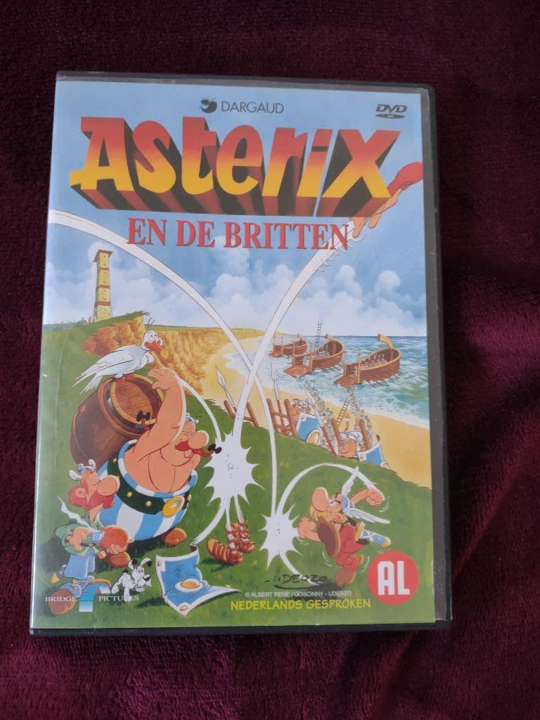 DVD Asterix en de Briteen en Asterix contra Caesar, Europees, Gebruikt, Tekenfilm, Alle leeftijden
