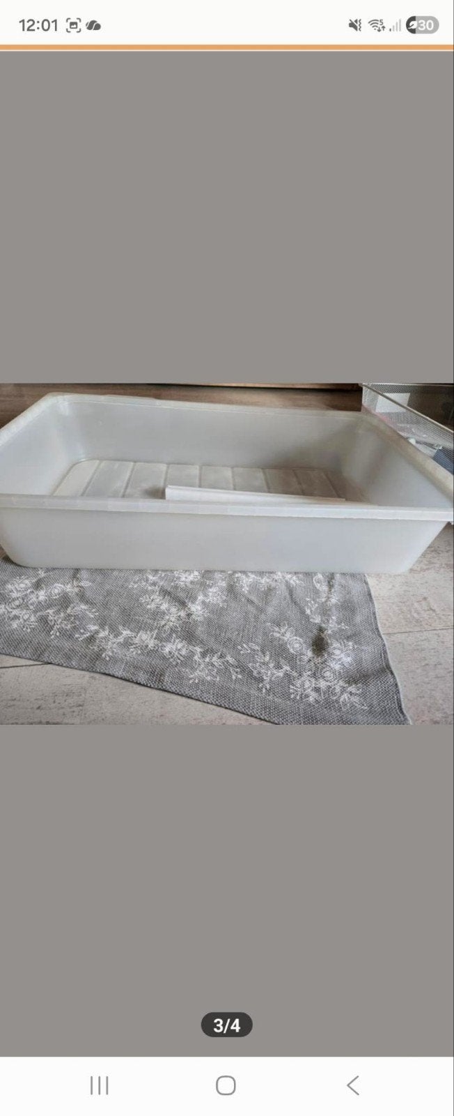 plastic lade kledingkast (ikea pax), Ophalen, Kunststof, 100 tot 150 cm, Zo goed als nieuw