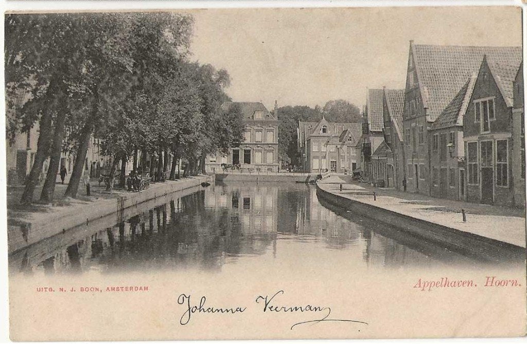 Hoorn-185  Appelhaven, Verzenden, Voor 1920, Gelopen, Noord-Holland