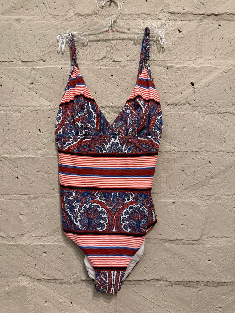 Andres Sarda badpak 38/ 75B NIEUW!! Nu €17,50, Kleding | Dames, Badmode en Zwemkleding, Ophalen of Verzenden, Nieuw, Blauw, Badpak