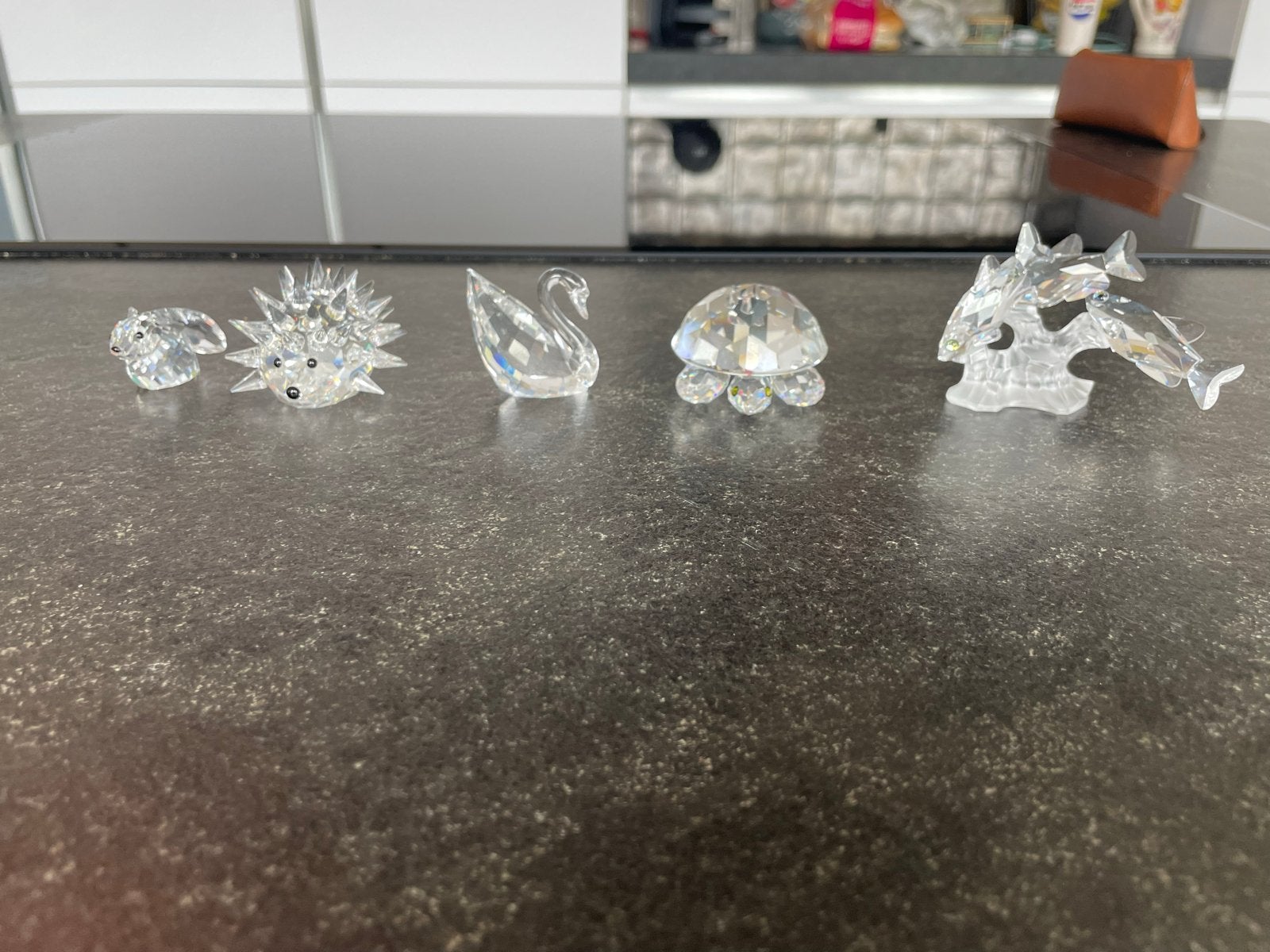 Swarovski kristallen beeldjes: Dieren collectie, Ophalen of Verzenden, Wit, Glas, Klassiek