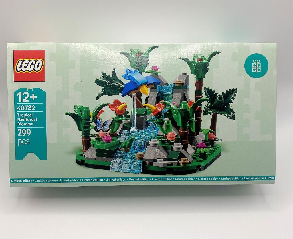 LEGO 40782 Tropical Rainforest Diorama - PUNTGAAF/SEALED, Overige thema's, Lego, Nieuw, Ophalen of Verzenden