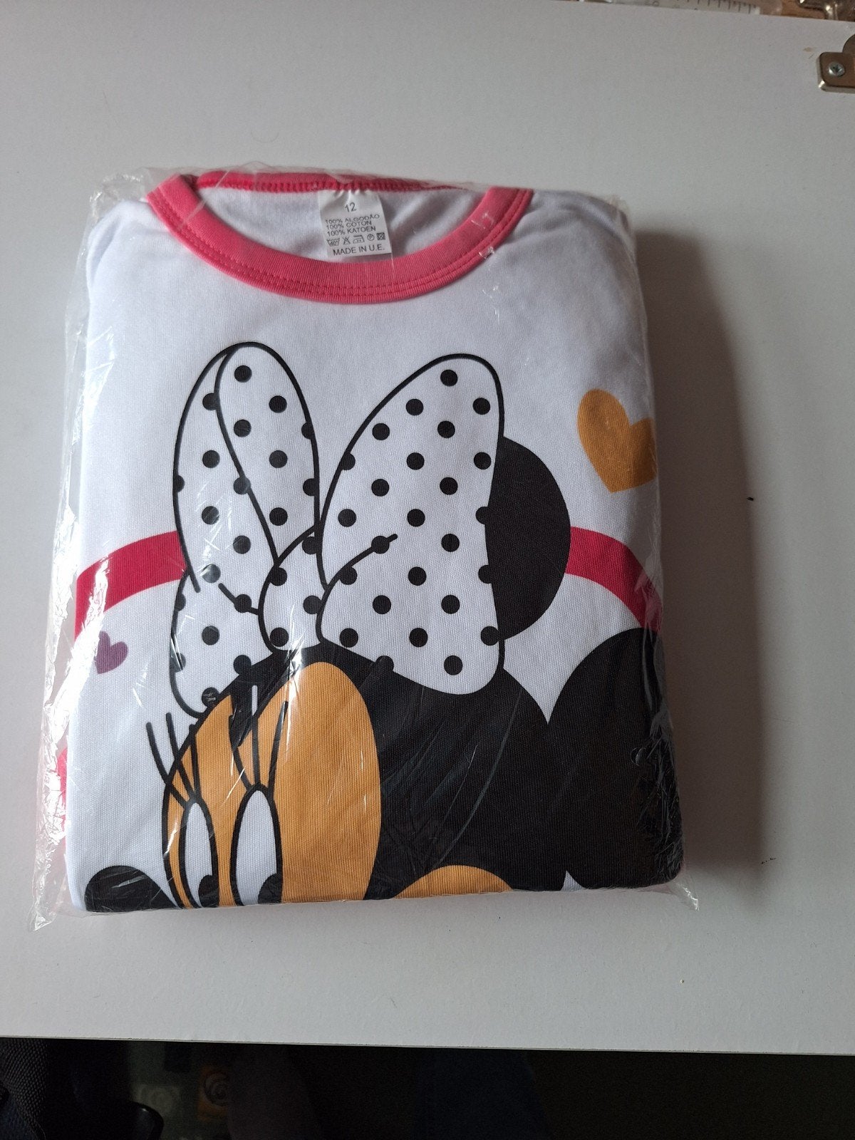 Nieuw! pyama Minnie Mouse mt 152 (12 jaar), Nacht- of Onderkleding, Meisje, Nieuw, Ophalen of Verzenden