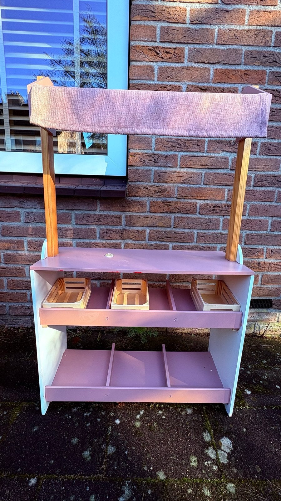 Roze kinder marktkraam 60x100 cm, Ophalen, Gebruikt, Meisje